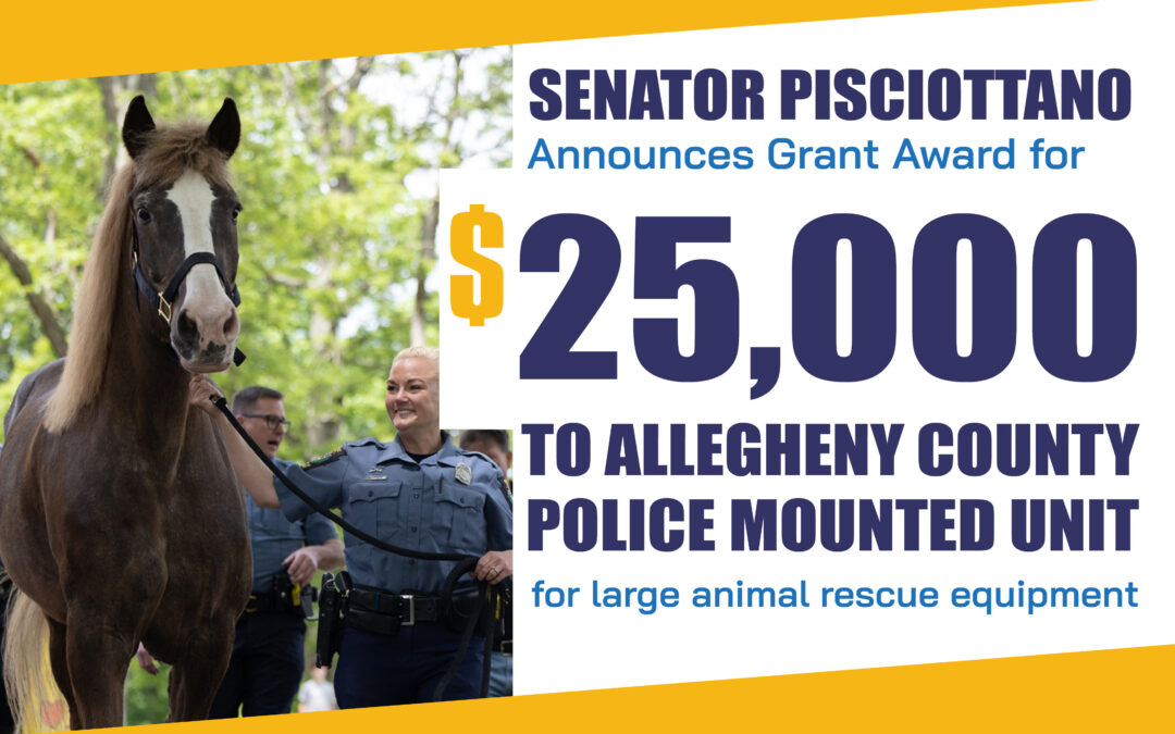Allegheny County Police Mounted Unit Grant Award