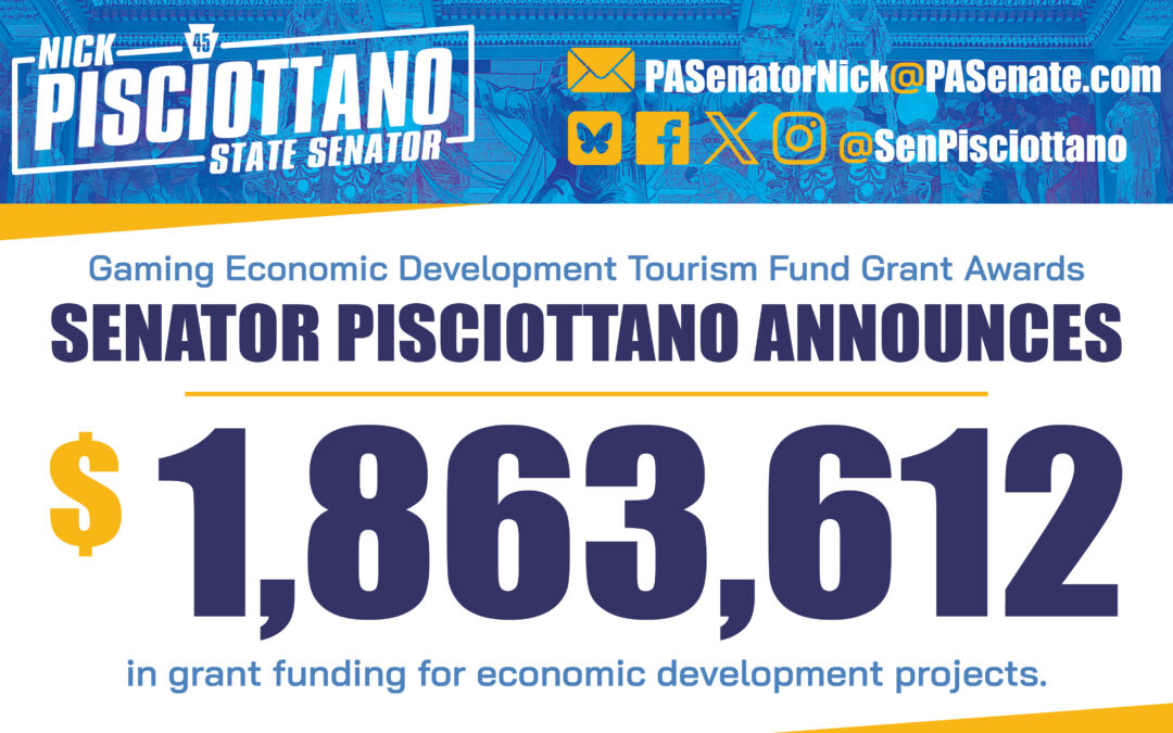 Sen. Pisciottano GEDTF Grants