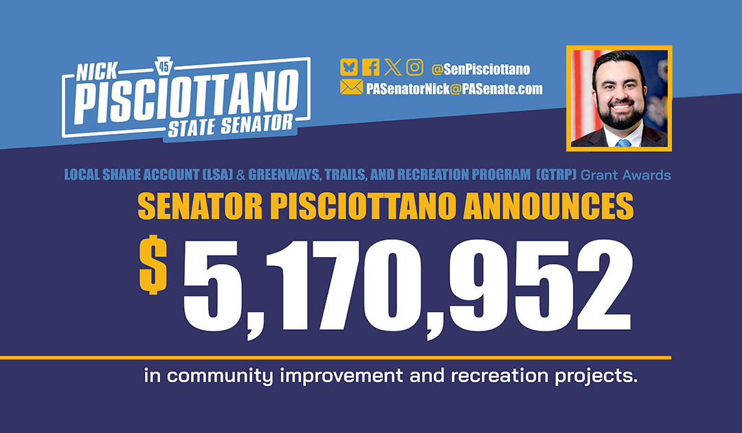 Senator Pisciottano LSA and GTRP Awards