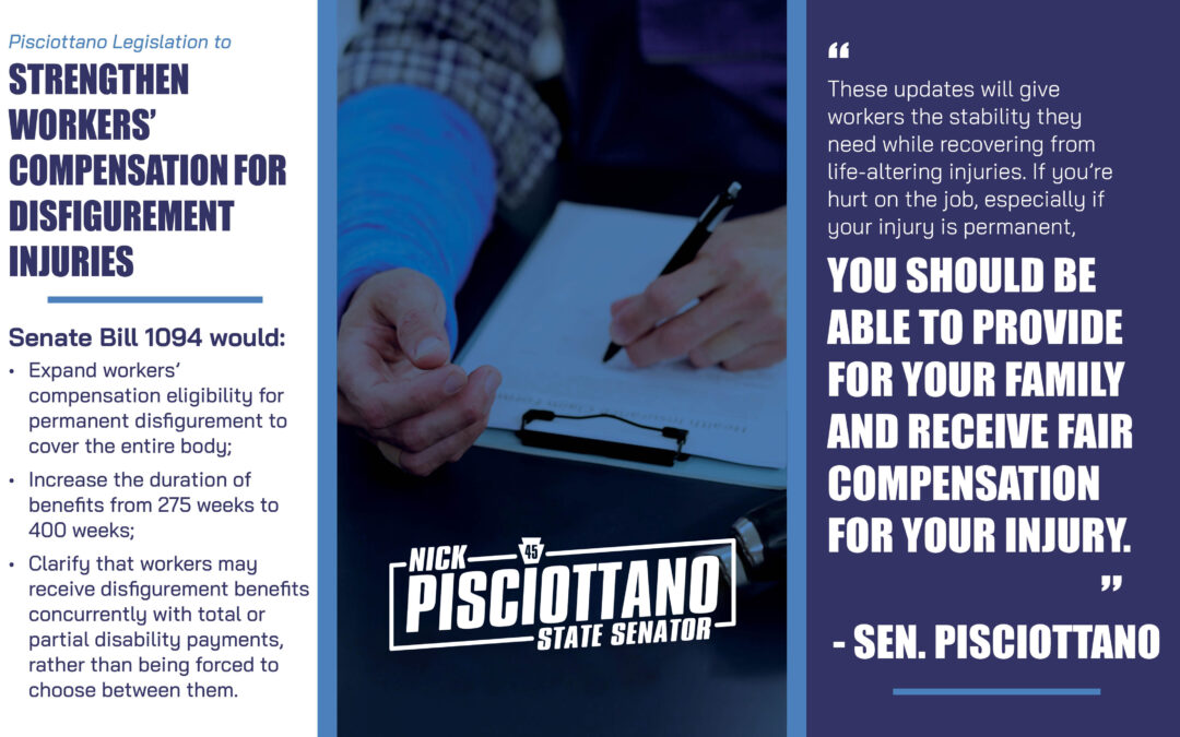Senator Pisciottano - Workers Compensation Disfigurement