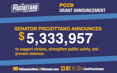 Senator Pisciottano Announces $5.3 Million for Victim Services in Allegheny County