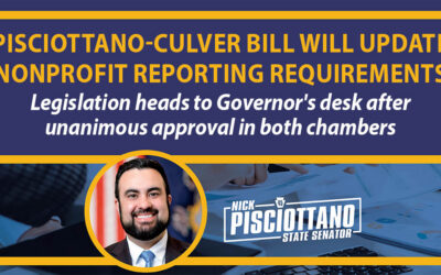 Pisciottano-Culver Bill Will Update Nonprofit Reporting Requirements